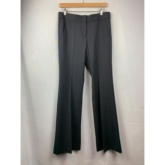 Women’s BCBG Maxazria Gray Striped Suit Set Size M and Pant Size 8 - Picture 10 of 15